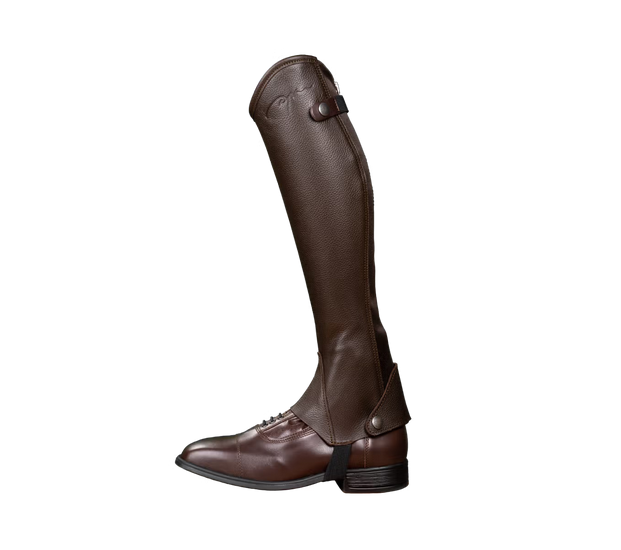Dy'on czapsy do jazdy konnej Classic Half Chaps brown