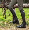 Dy'on czapsy do jazdy konnej Comfort Half Chaps czarne