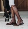Dy'on czapsy do jazdy konnej Classic Show Half Chaps brązowe