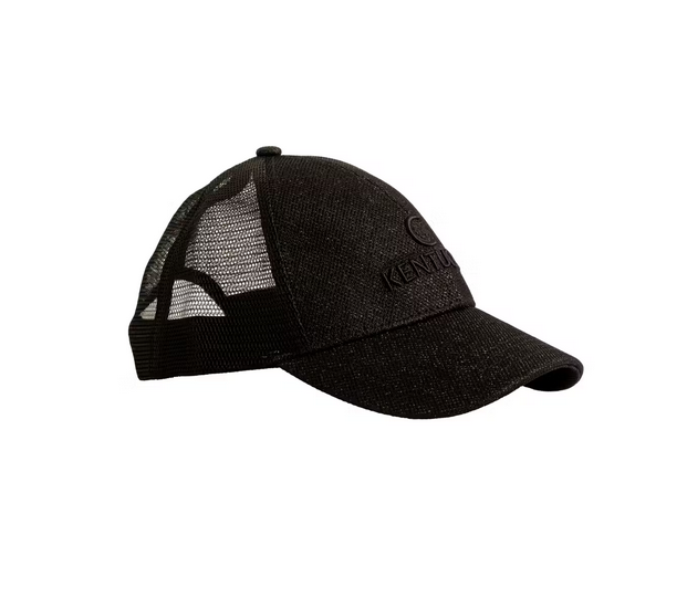 Kentucky czapka Trucker Glitter świecąca czapka z daszkiem brokat czarna