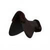 Kentucky Sheepskin Anatomic Half Pad Absorb, podkładka pod siodło futro czarne