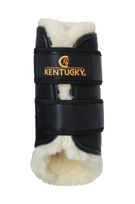 Ochraniacze skórzane Tournout Kentucky czarne